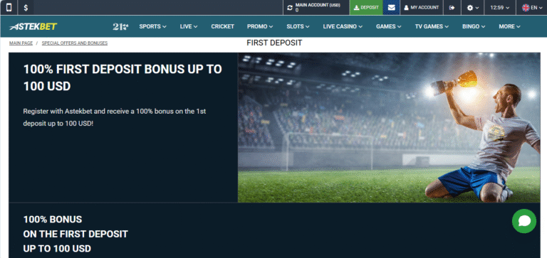 Astekbet bonus